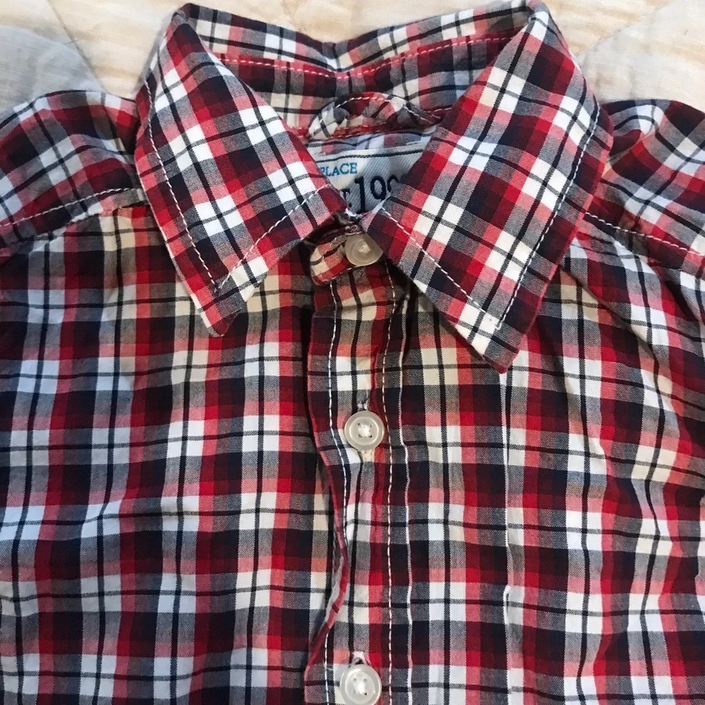 🍿Plaid Button Down Shirt